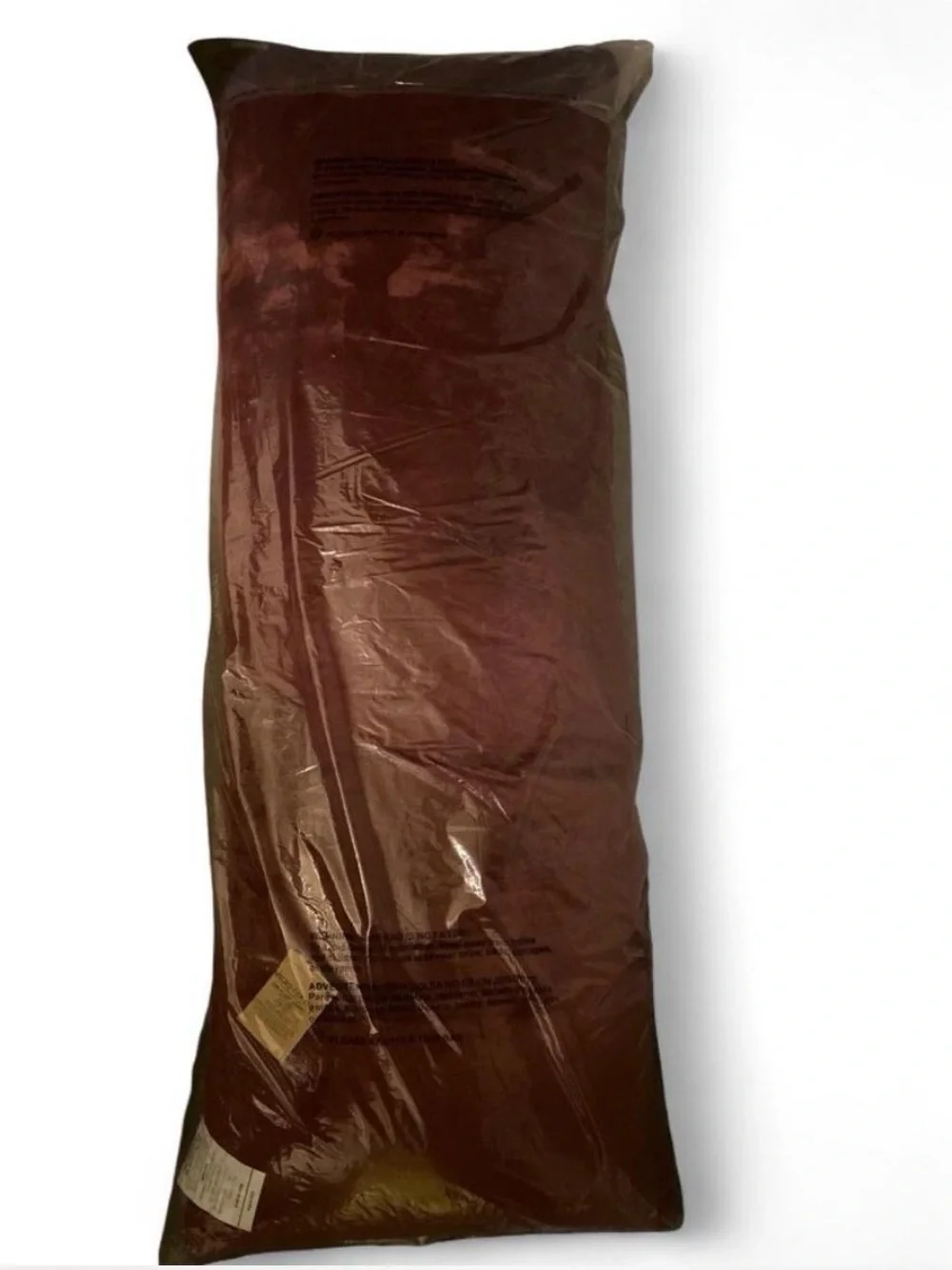 Brown & Black Bear-Pattern Decorative Body Pillow - Rustic Lodge Style